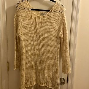 Off the shoulder Long sweater for fall